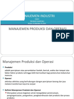 Manajemen Produksi Dan Operasi