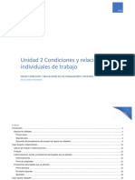 Unidad 2 Condiciones y Relaciones Individuales de Trabajo