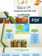 Tema 1. Métodos de Conservación