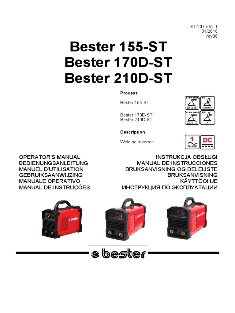 assetsEUOperatorManualsim - Bester - 155 - 170 - D - 210 - D - Rev06 ...