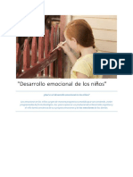 Desarrollo Emocional de Los Niños