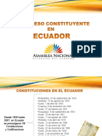 Ecuador constitucionalmente desde 1830