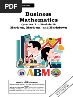 Business Mathematics - Module 2.1 - Give Real Life Situations To ...
