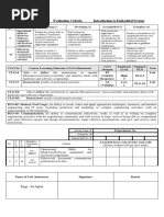 Rubrics Embedded System