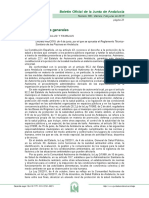 D485 - 2019 Reglamento Tecnico Sanitario Piscinas Andalucia