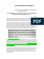 Ejemplo de Investigación Descriptiva 2021 - II