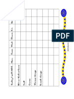 Behavior Chart Example