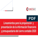 Cierre Contable 2020