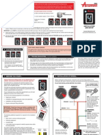 Important steps for teaching the DG8 gear indicator