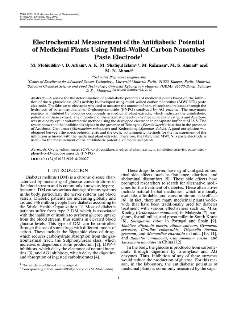 Russian Journal of Electrochemistry PDF Redox Physical Sciences
