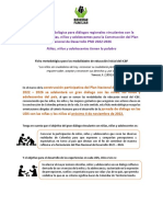 Ficha Metodológica Diálogos - PND - Modalidades Educación Inicial ICBF