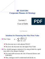 BF3201 Lecture 3 Cost of Debt Handout