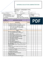 Nursing Role of Cardiac and Respiratory Arrest Checklist 2022 Approve