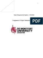 DMU ENGT5053 Assignment B Project Initiation Document v1.2