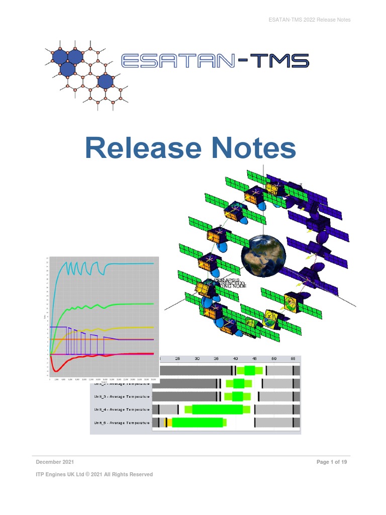 ESATAN-TMS2022 ReleaseNotes Dec2021 | PDF | Graphical User Interfaces ...
