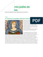 Las Mujeres Judías de Al-Andalus - Ramiro Ramirez Caputto 2ºbach A