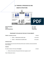 Debate Structure