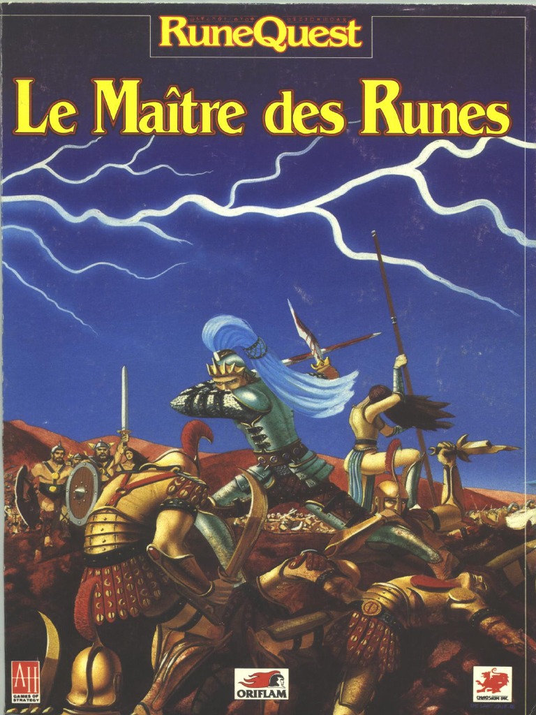 RuneQuest - Le Maitre Des Runes (1988) | PDF