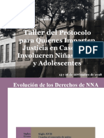 Taller del Protocolo para Quienes Imparten Justicia en Casos que Involucren NNA