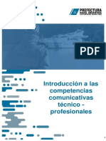 Introducción A Las Competencias Comunicativas Técnico - Profesionales 2022