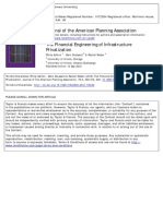 Ashton, P., Doussard, M., & Weber, R. (2012). The Financial Engineering of Infrastructure Privatization. J