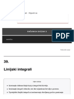 Linijski Integrali - Računanje Sveska 3