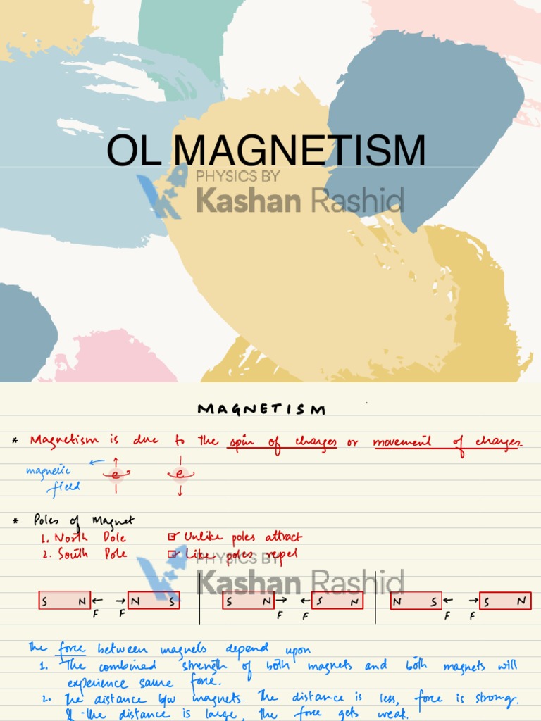 O Level Physics Magnetism Pdf Magnet Magnetism