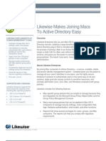 Download An Easy Way to Join Macs to Active Directory by Likewise Software SN6075415 doc pdf