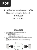 DTE-DCE Interfaces [Compatibility Mode]