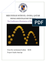 Aslam Physics Investigatory Project