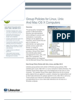 Download Group Policies for Linux Unix and Mac OS X Computers by Likewise Software SN6075444 doc pdf