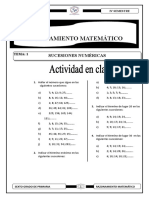 Razonamiento Matematico - 6to Grado - III Bimestre - 2021