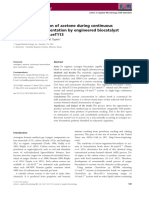 Letters Applied Microbiology - 2012 - Berzin - Selective Production of Acetone During Continuous Synthesis Gas Fermentation