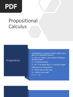 Propositional-Predicate Calculus