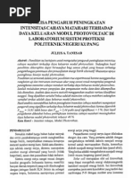 Download Analisa Pengaruh Peningkatan as Cahaya Terhadap Daya Keluaran Modul Photo Voltaic by Ian Hardiansyah SN60755205 doc pdf