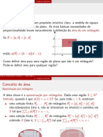 Área de regiões e integral definido