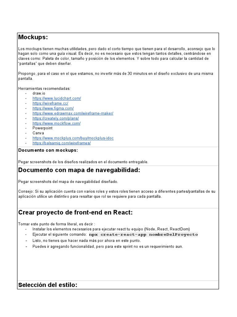 Guía Sprint 2 | PDF | Bootstrap (marco frontal) | HTML