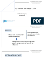 Evaluacióny Gestióndel Riesgo LAFT