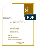 Batería de Pruebas Psicologicas