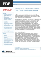 Download Integrate Oracle Enterprise Linux with Active Directory by Likewise Software SN6075582 doc pdf
