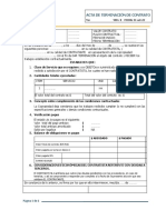 Formato Acta Cierre-Contrato Unidad Residencial PH