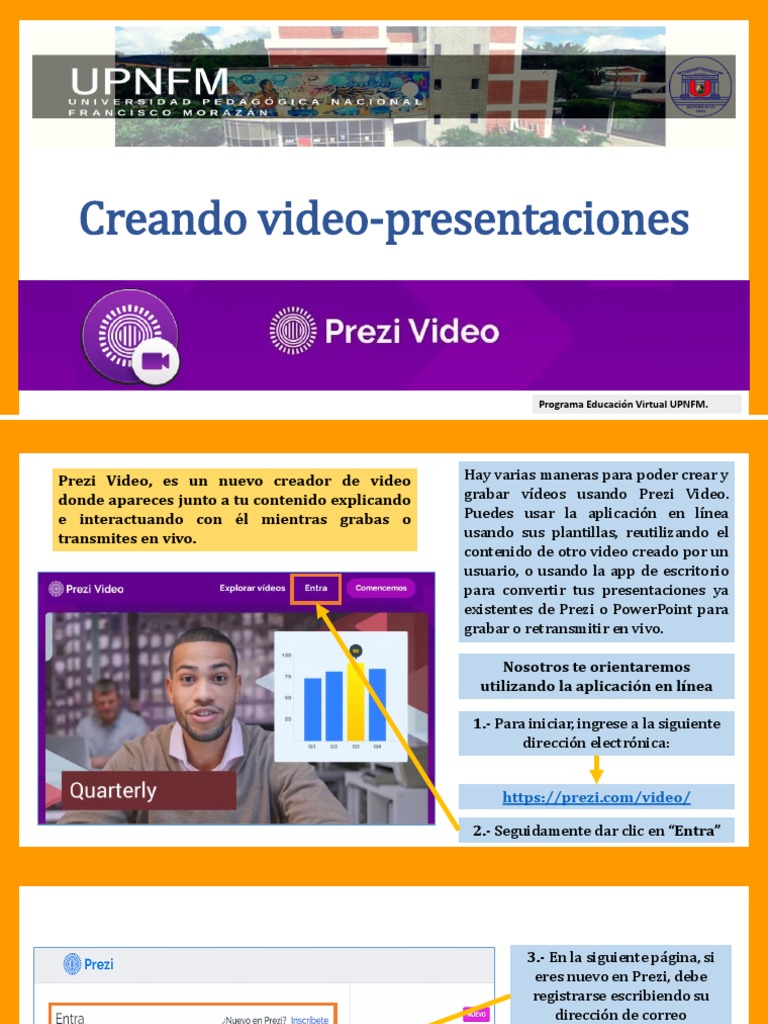 Crear Video-Presentaciones con Prezi | PDF | Software de la aplicacion ...