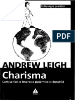 Andrew Leigh-Charisma-cum Sa Faci o Impresie Puternica Si Durabila