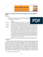 Optimum 3D Resistivity Modeling of Buried Targets