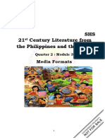 SHS 21 Century Literature From The Philippines and The World