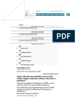 Uma Reflexão Psicanalítica Acerca Dos CAPS
