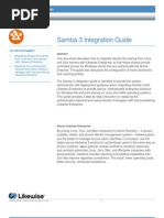 Download Integrating Samba file sharing from Linux and Unix serverswith Likewise Enterprise by Likewise Software SN6075669 doc pdf