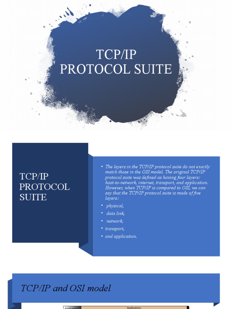Tcp/Ip Protocol Suite | PDF | Internet Protocol Suite | Port (Computer ...
