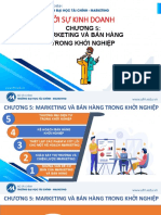 Chuong 5 - Marketing Và Bán Hàng Trong Khởi Nghiệp