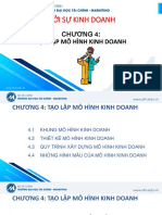 CHƯƠNG 4- TẠO LẬP MÔ HÌNH KINH DOANH